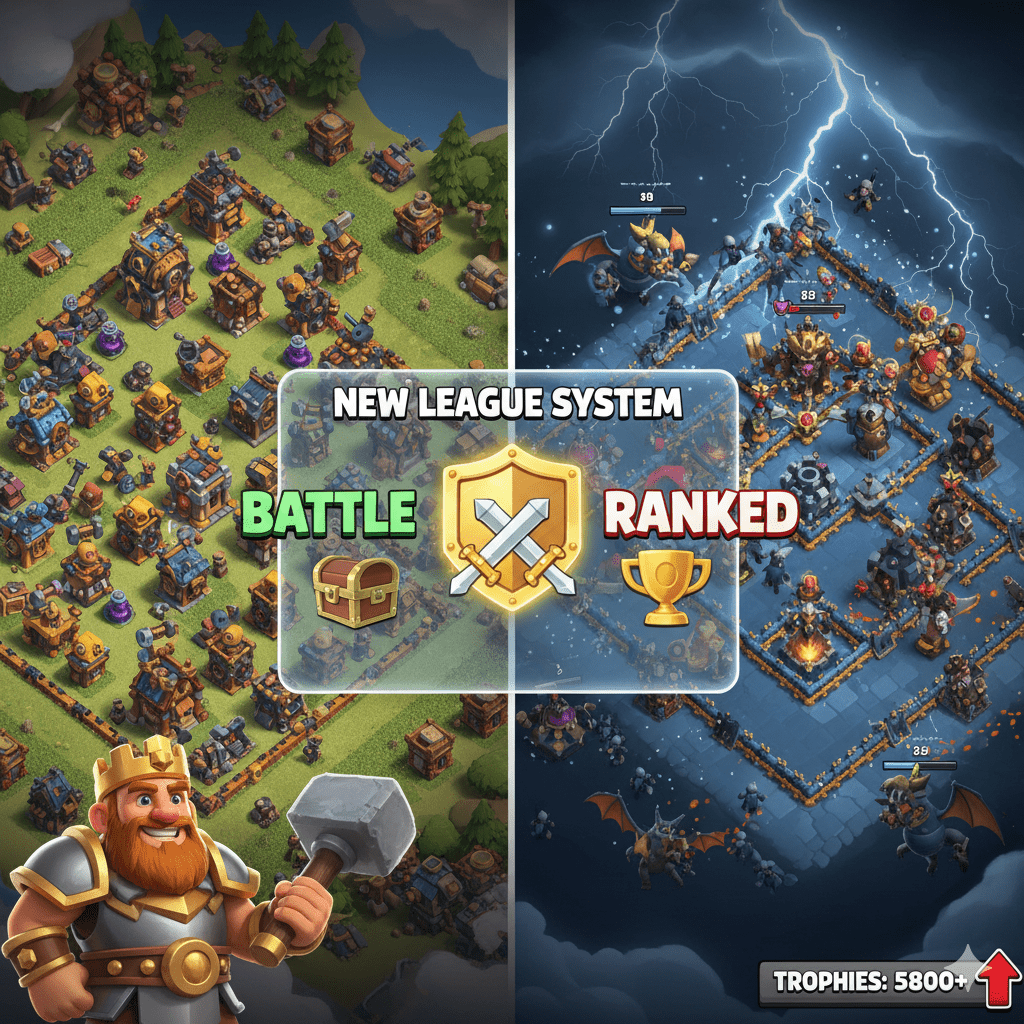 Clash of Clans: 7 Key Facts on the New Ranked League System