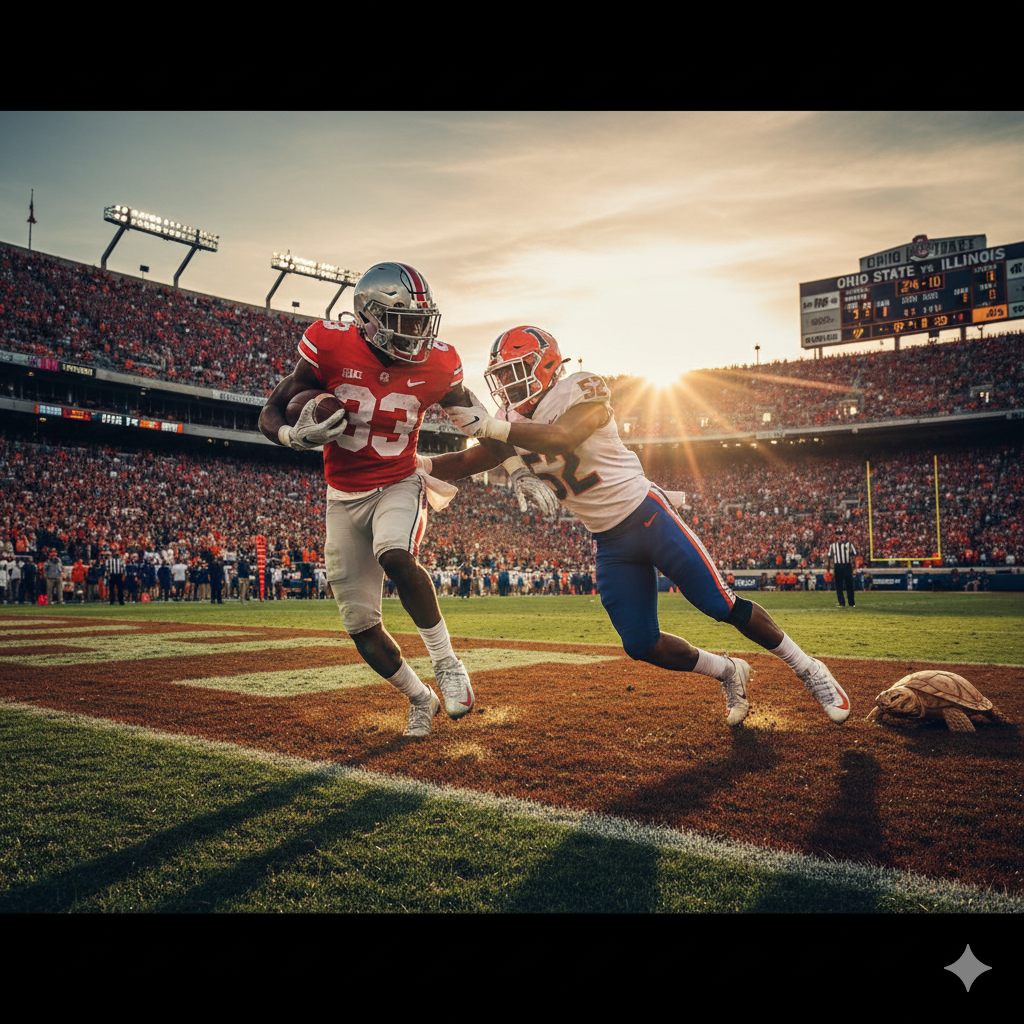 The Big Ten Showdown: Ohio State vs Illinois Preview, Key Matchups & Illibuck Prediction