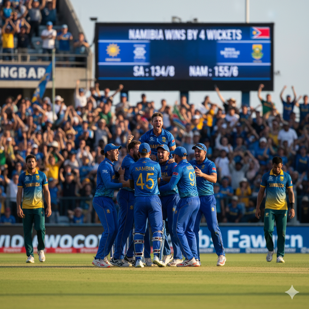Namibia Stuns South Africa: The Historic Upset That Shocked Cricket and Launched a New Era